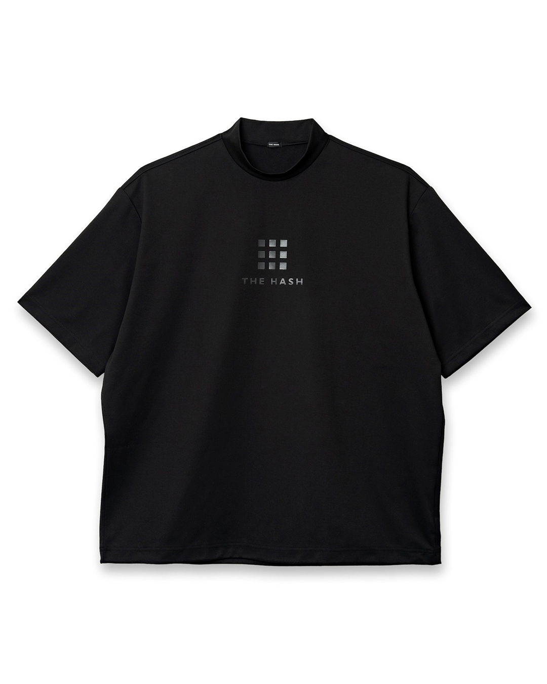 MEN’S OVER SIZE MOCKNECK Tee BLK