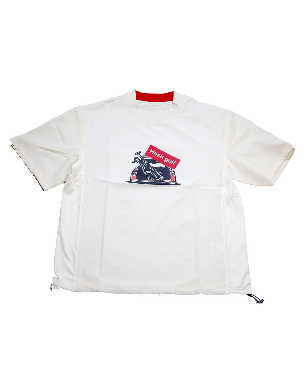 モックネック Car×レッド