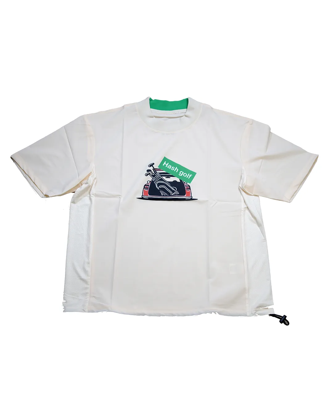 モックネック Car×グリーン